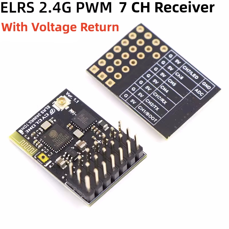 Fpv Drone Battery - Elrs 2.4G Pwm 7ch 6ch Crsf