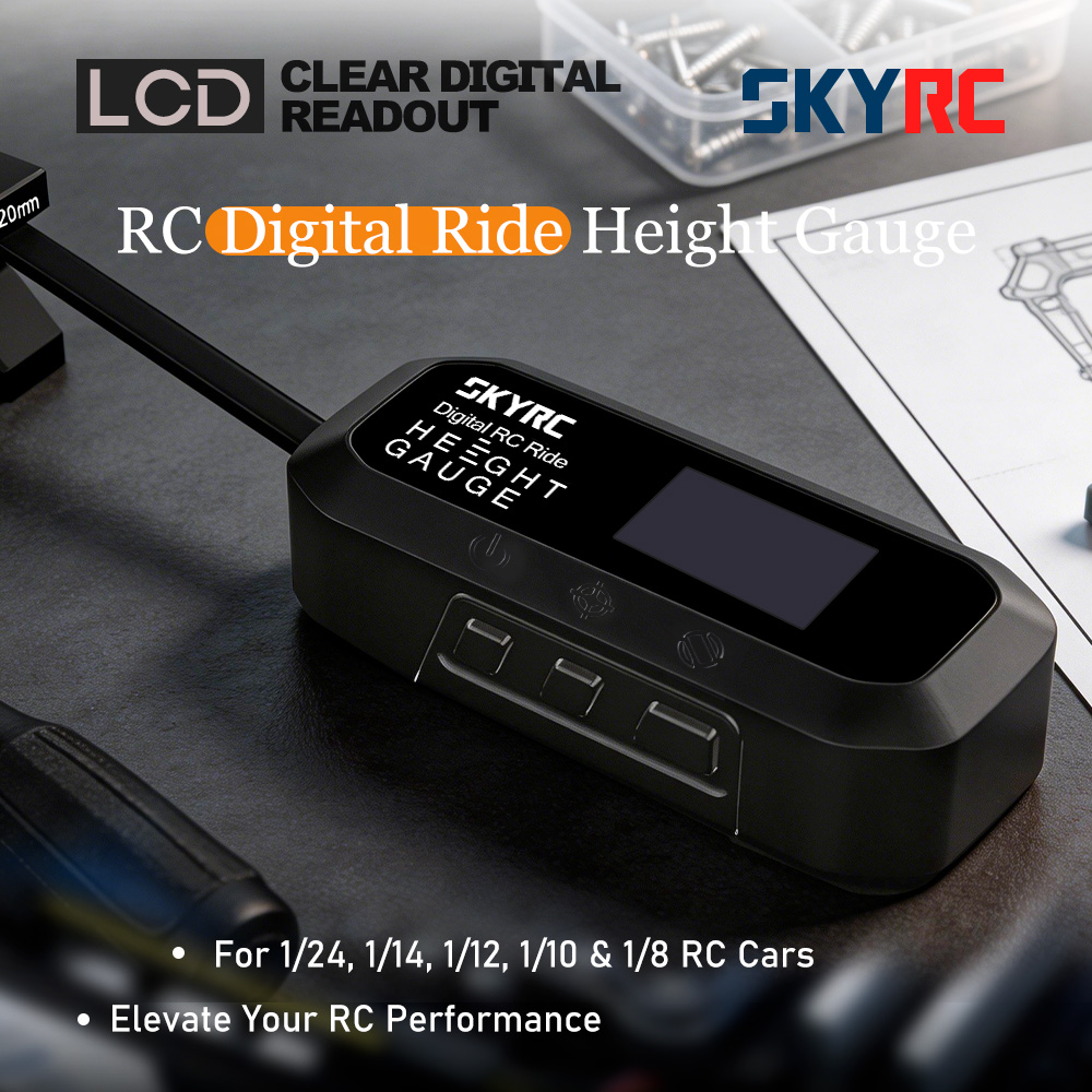 Fpv Drone Tool Kit - SkyRC RC Ride Height Gauge Digitale
